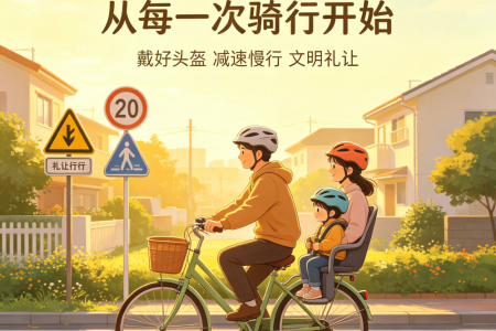 我的爸妈是文明骑手——鲍韵竹2501班