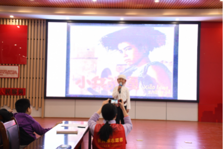 红色经典润童心 争做时代好少年——长青街道开展读书分享会活动