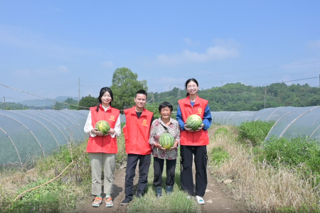 爱心助力，2000公斤西瓜销售一空